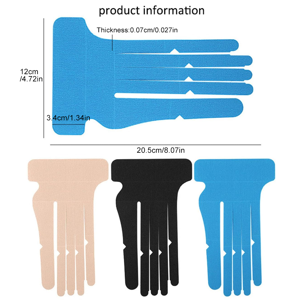5-teiliges vorgeschnittenes Ki – Finger Tape Athletic Bewertung und Preis