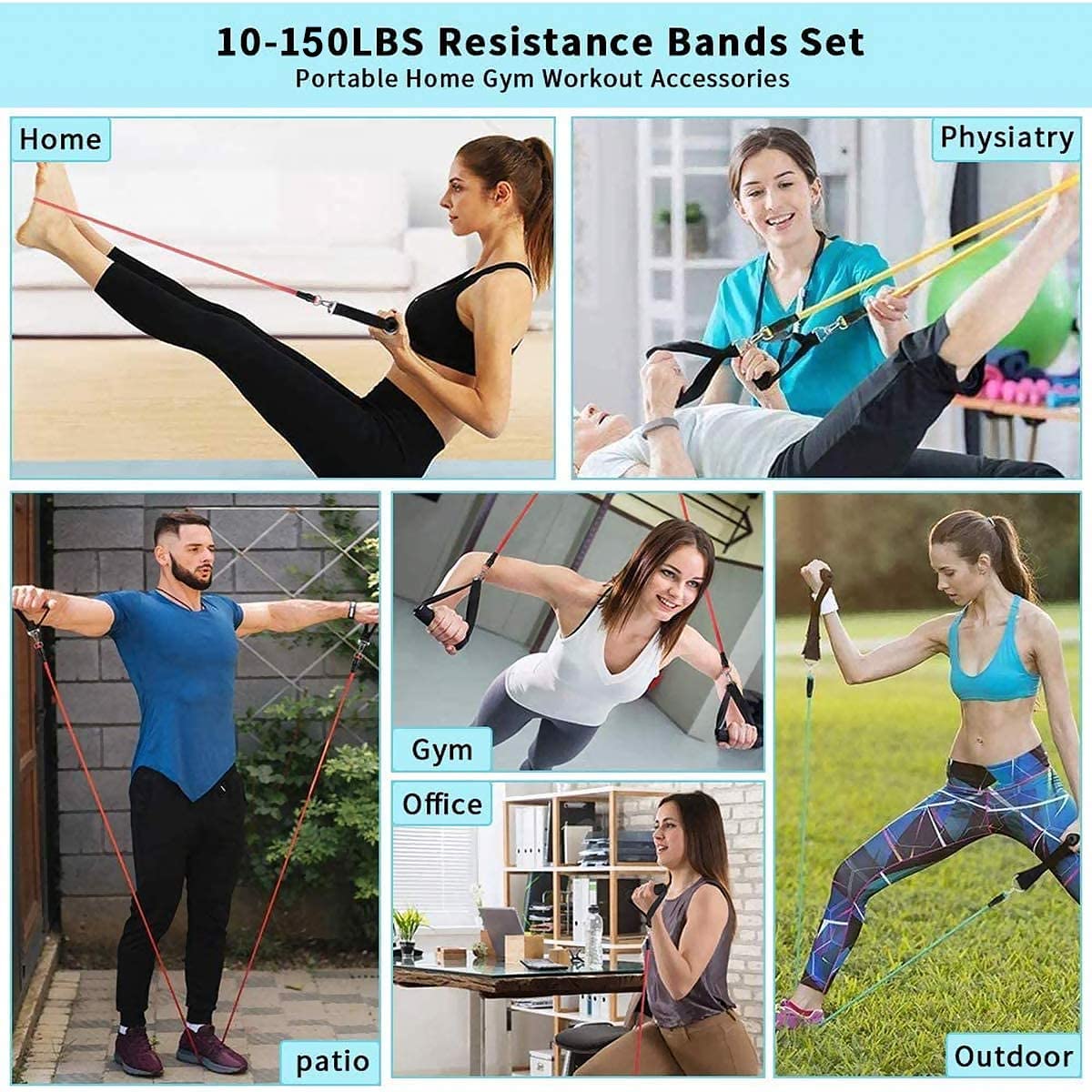 Gym Fitness Widerstandsbänder  – Crossfit Training Gear Bewertung und Preis